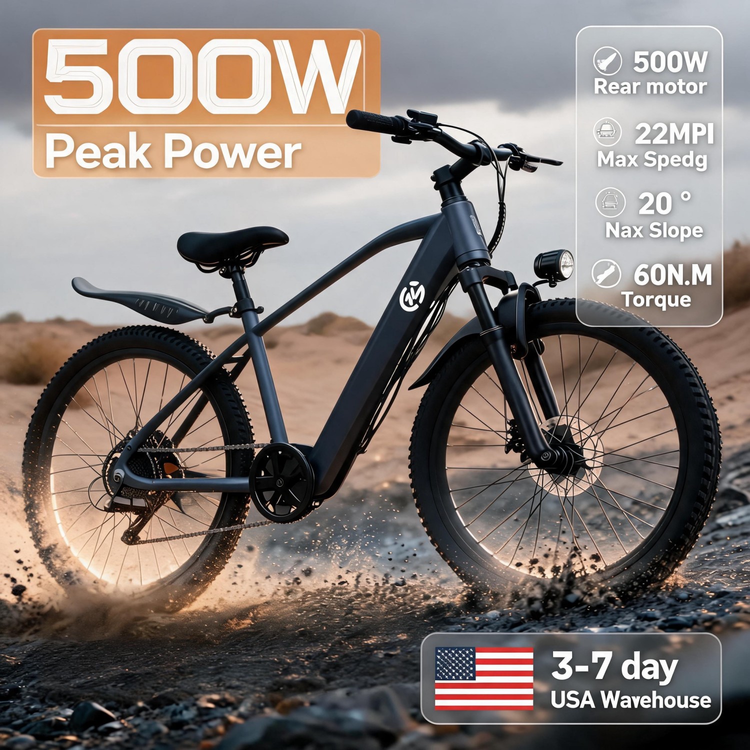 Commuter Cycling - Cyber Monday elektrische fiets, all-terrain elektrische