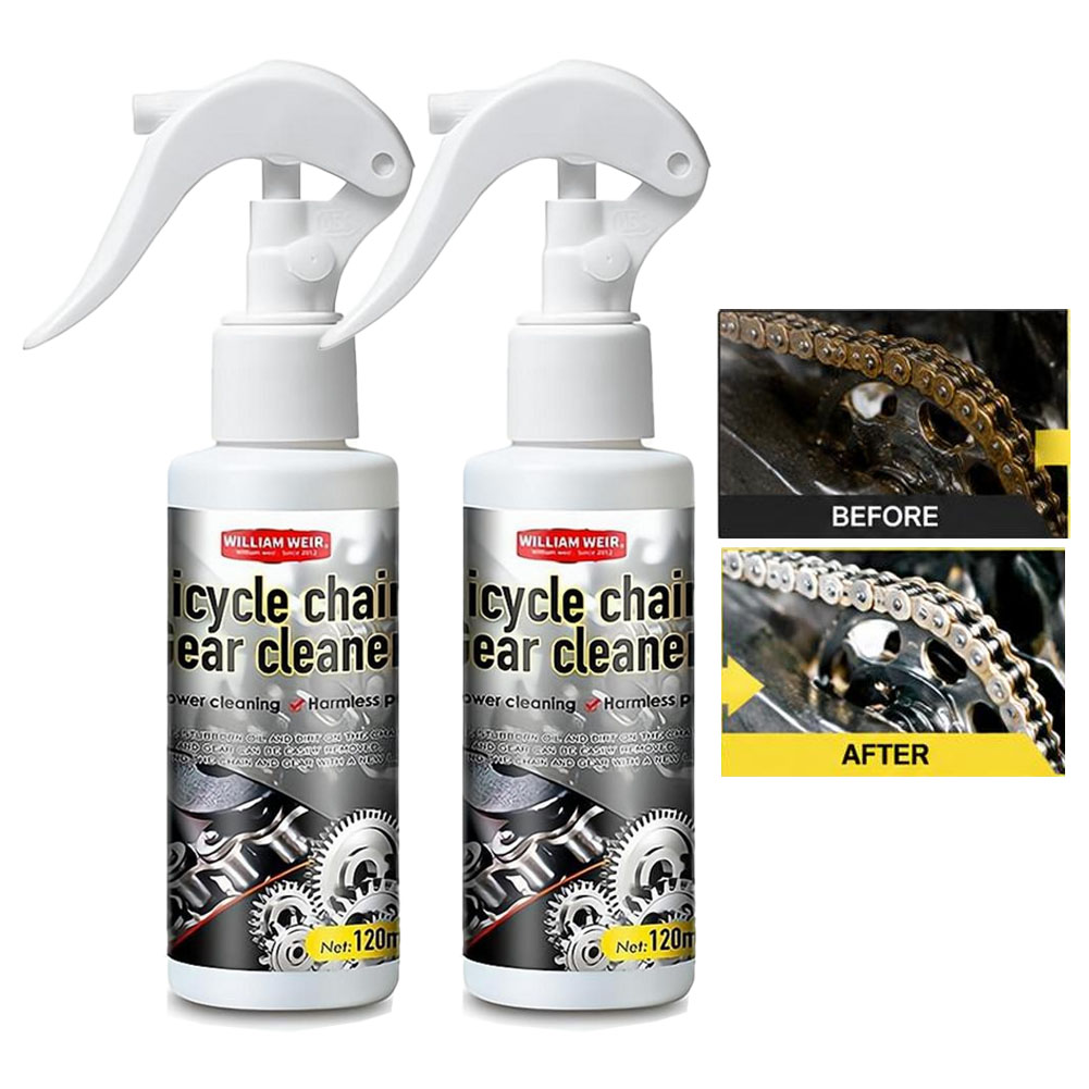 Grease Waterproof Bike - 120ml Fietskettingontvetter Fietswas Roestwerend en Vlekverwijderaar