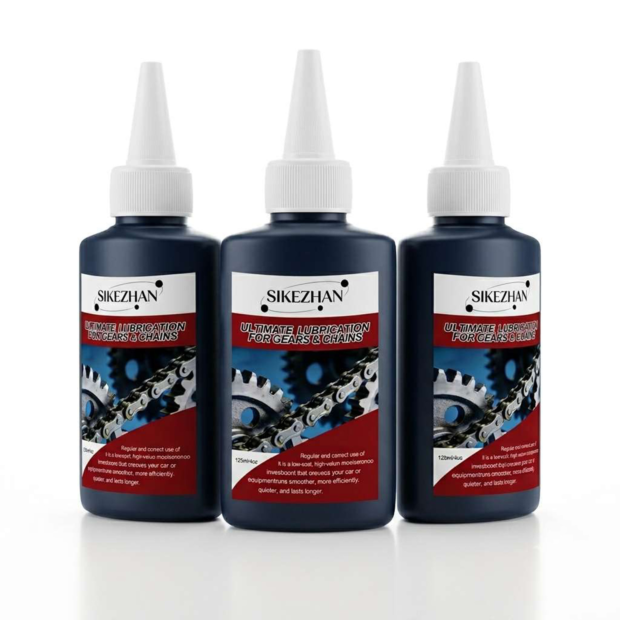 Grease Waterproof Bike - 125ml Fietskettingsmeermiddel Droge olie Ultieme smering