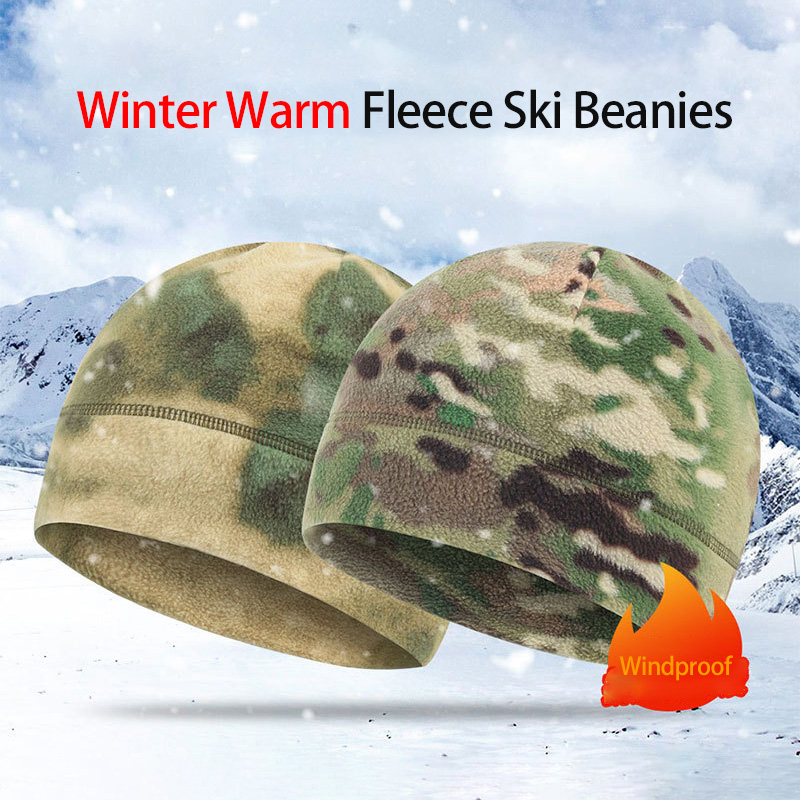 Commute Cycling Helmet - Winter Fleece Beanie Fietsen Heren Dames