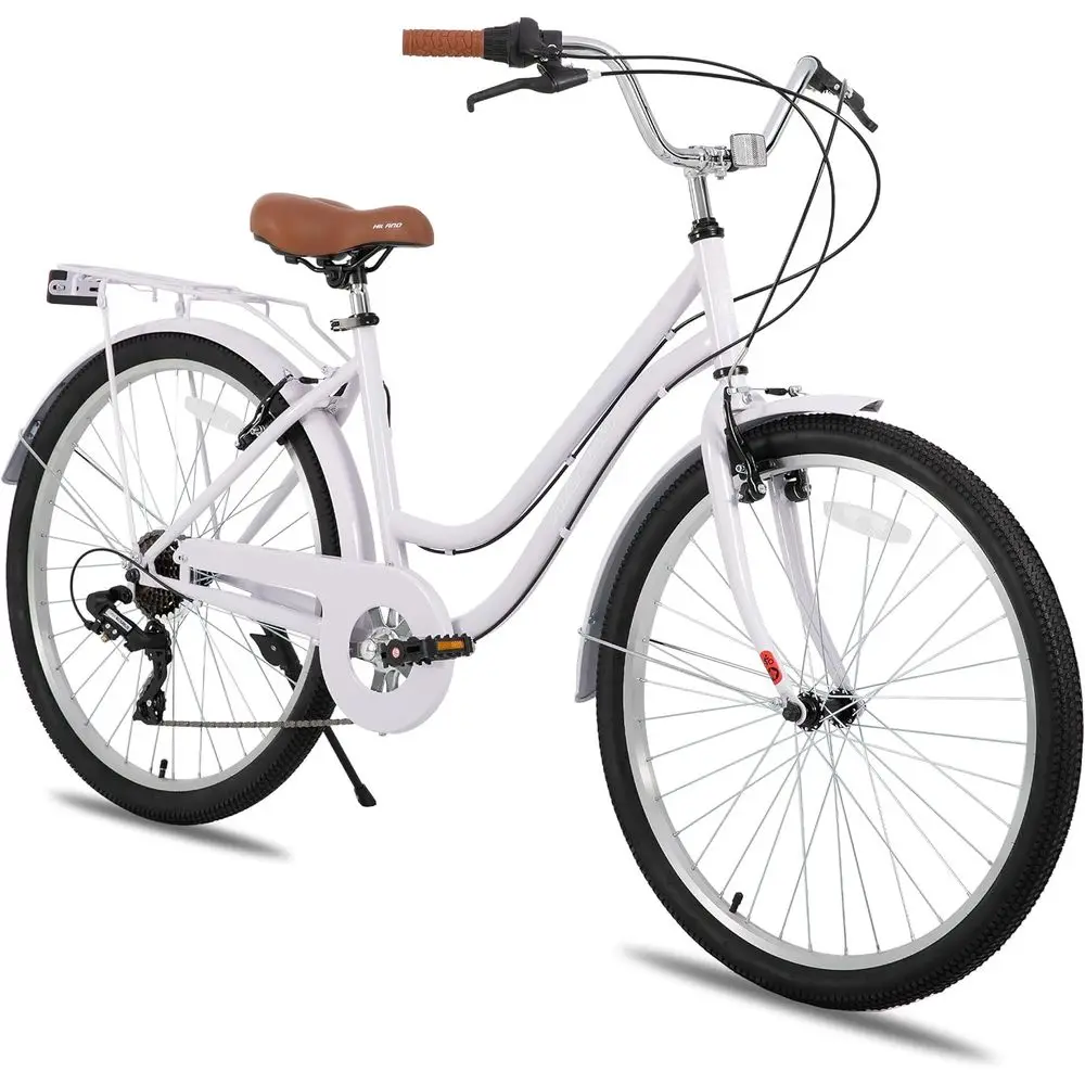 Cycling Commute Speed - 26 inch 7-versnellings step-through cruiserfiets met