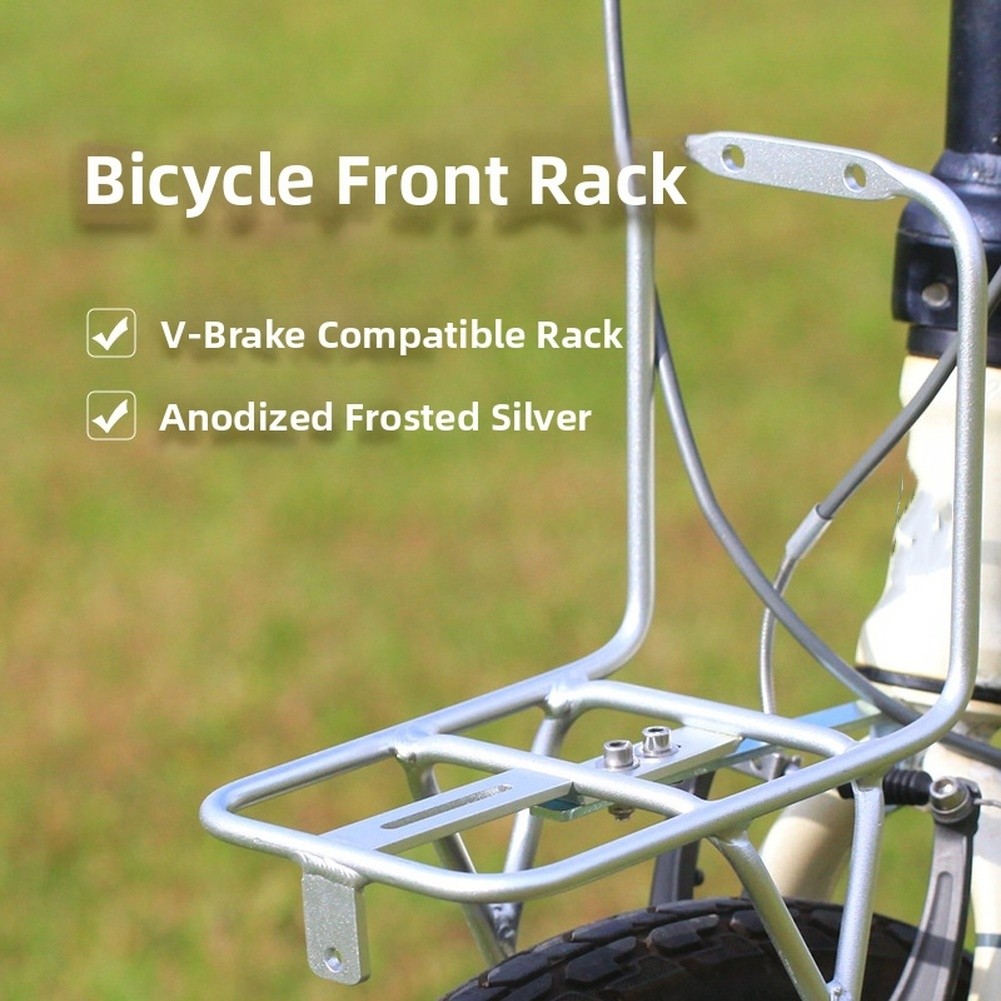 Cargo Rack Aluminum - Aluminiumlegering voormandrek 20 inch opvouwbare mountainbike