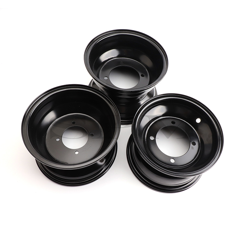 Dynamo Hub Front - Atv 8 Inch Voor/Achter 4 Gaten