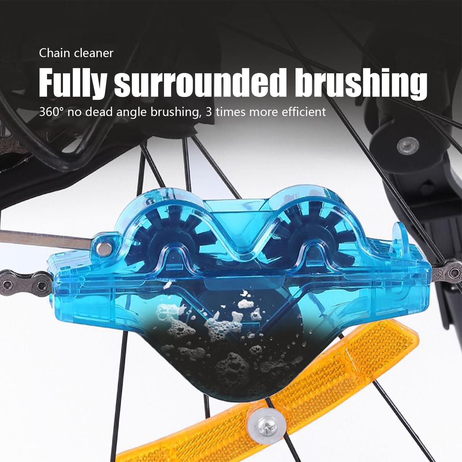 Grease Waterproof Bike - Fietskettingreinigingsset met fietskettingreiniger, ontvettingsmiddel, fietsaccessoires voor