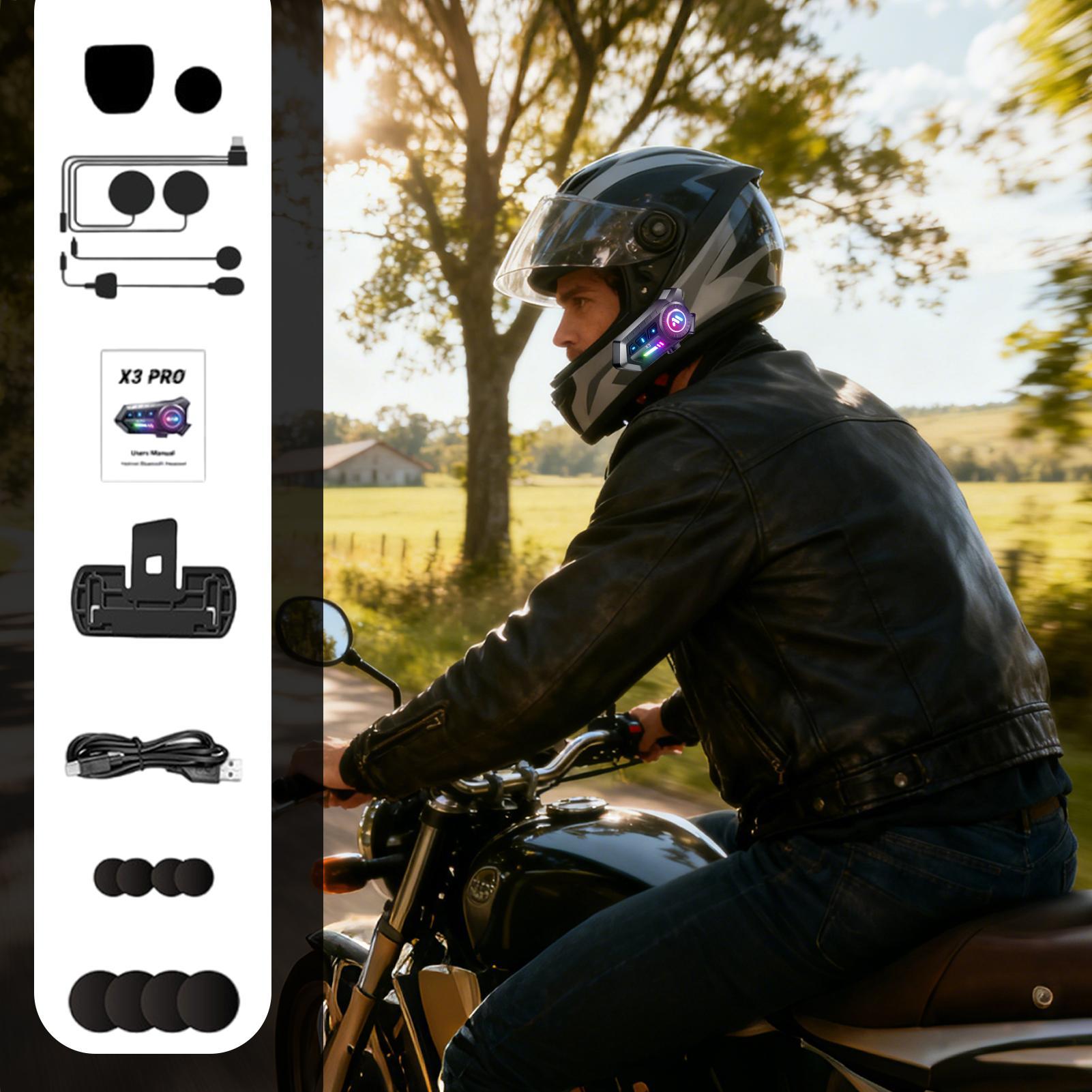 Commute Cycling Helmet - Motorhoofdtelefoon Draadloze slimme helm-headset Slimme fietshoofdtelefoon