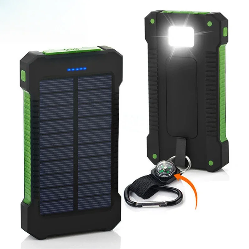 20000mAh Draagbare Zonne-energ - Usb Charger Dynamo recensie en prijs