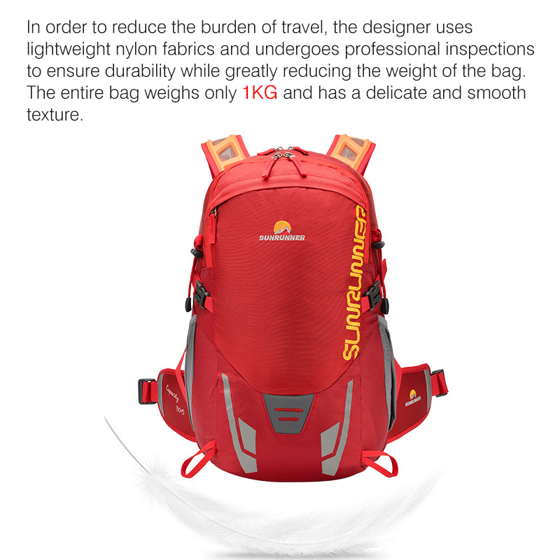 35L wandelrugzak met grote cap - Cycling Journey recensie en prijs