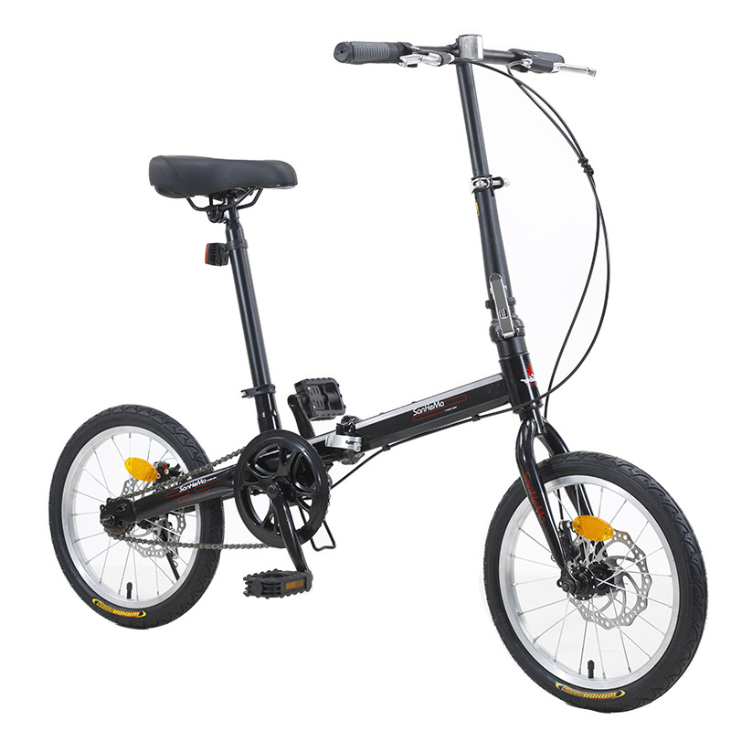 Sanhema 16 inch vouwfiets met  - Cycling Commute Speed recensie en prijs