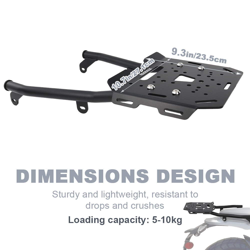 Motorfiets Topkoffer Drager Be - Cargo Rack Aluminum recensie en prijs