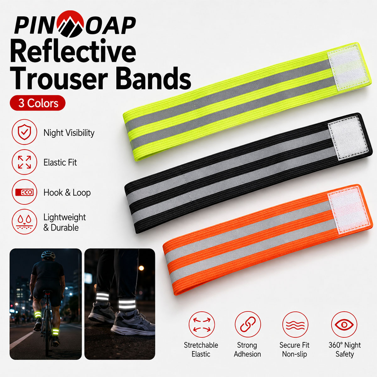 PINMOAP 1/2PCS Fietsbroekband  - Cycling Commute Pants recensie en prijs