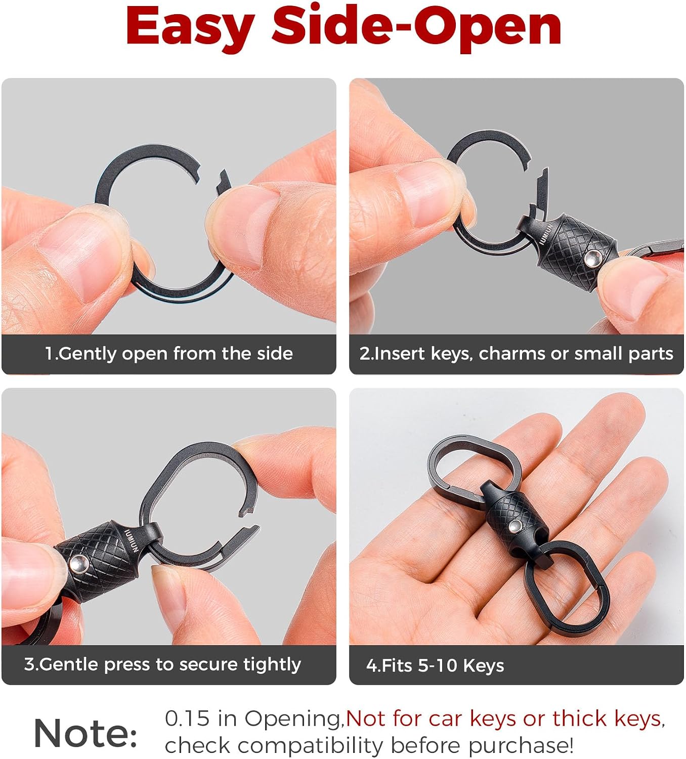 Magnetische sleutelhanger met  - Chain Lock Combination recensie en prijs