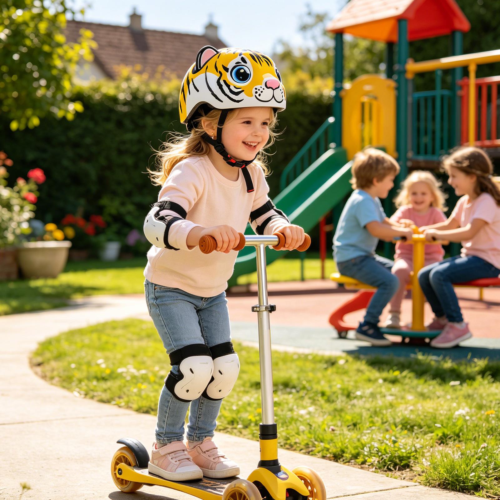 Kinderhelm Tijgerpatroon Verst - Commute Cycling Helmet recensie en prijs