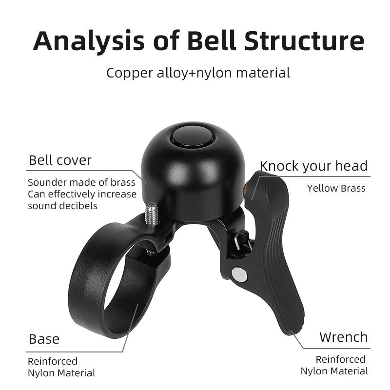 ESLNF Fietsbel voor racefiets  - Bell Handlebar Ring recensie en prijs